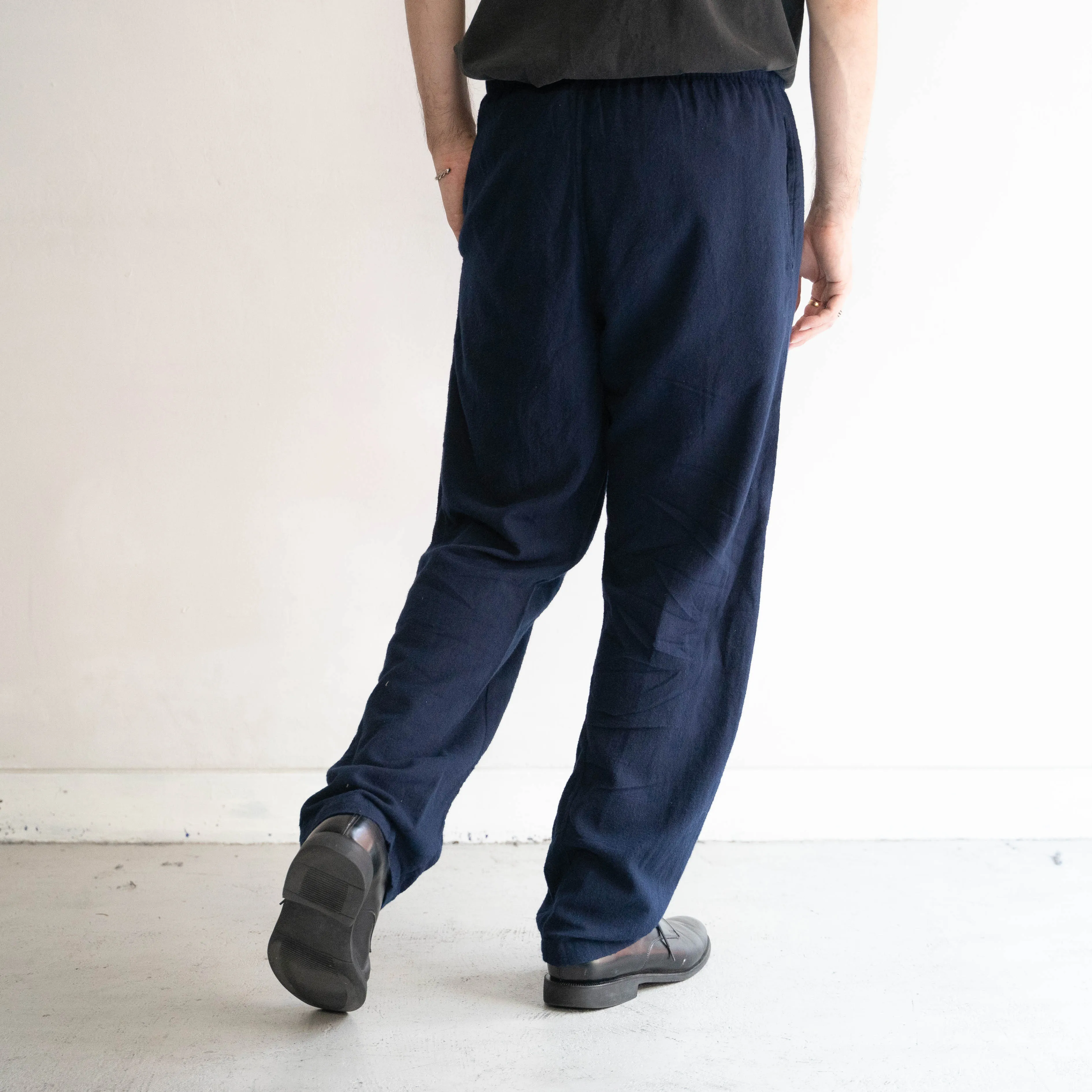 1990-00s 'POLO Ralph Lauren' navy color  pajama pants