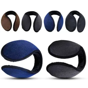 4-Pack: Unisex Ultra-Plush Fur Lined Windproof Plush Behind Head Earmuffs