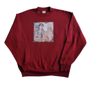 90 's VINTAGE JERZEES LOVE ALWAYS CREWNECK