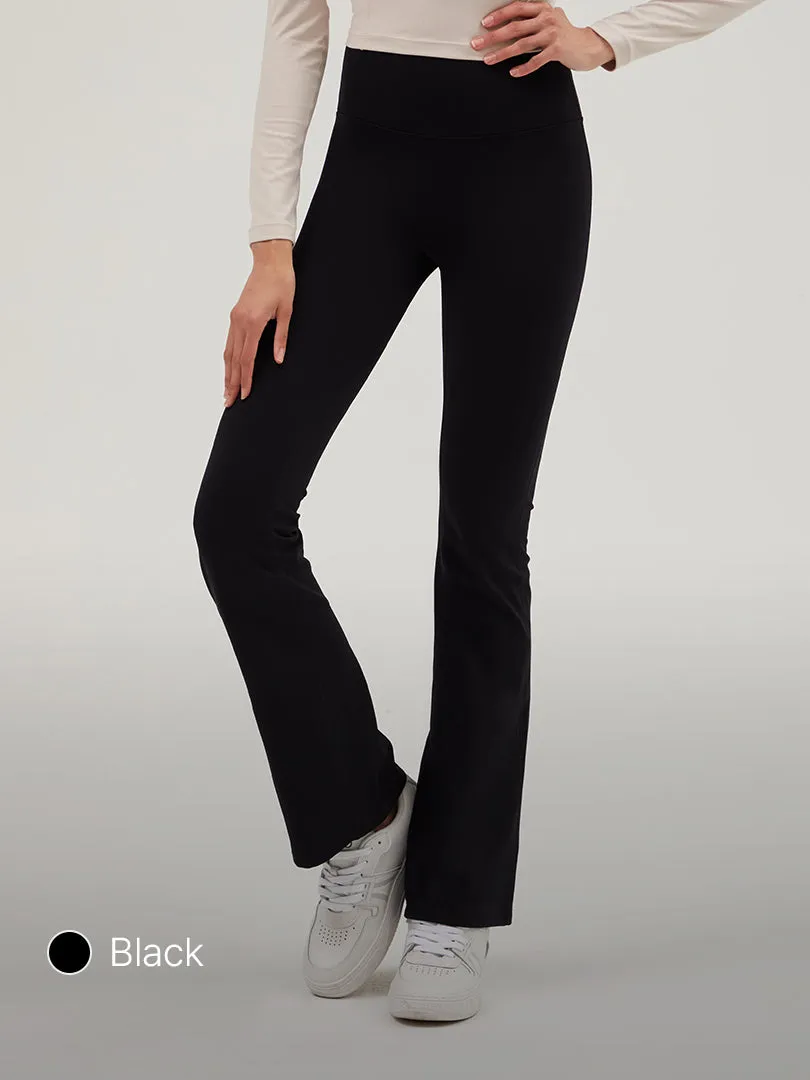 Airwarm Brushed Fleece Flare Leggings (Short)