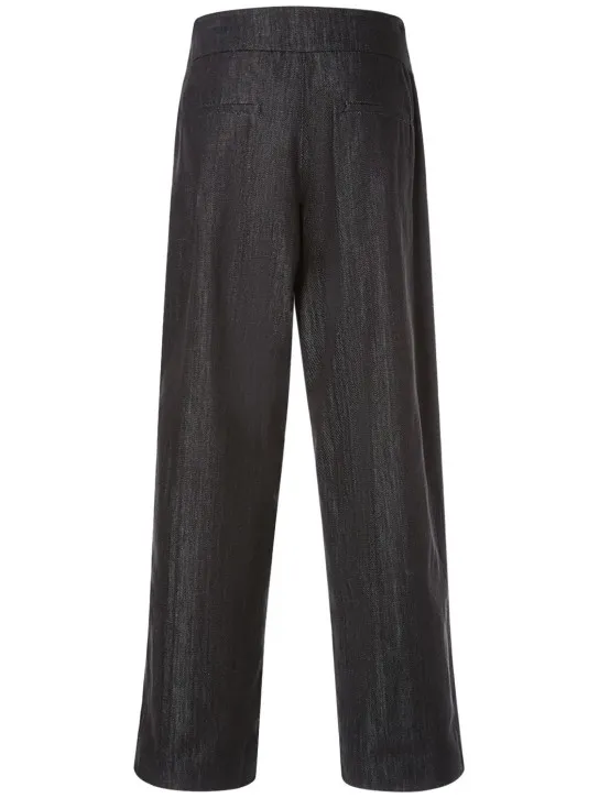 &#x27;S Max Mara   Athos cotton denim effect wide pants 