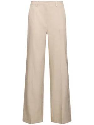 ANINE BING   Kline linen blend pants 