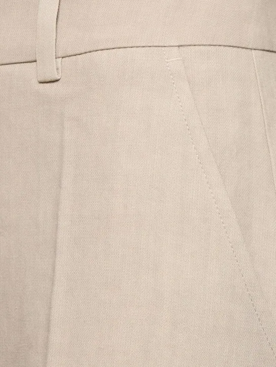 ANINE BING   Kline linen blend pants 