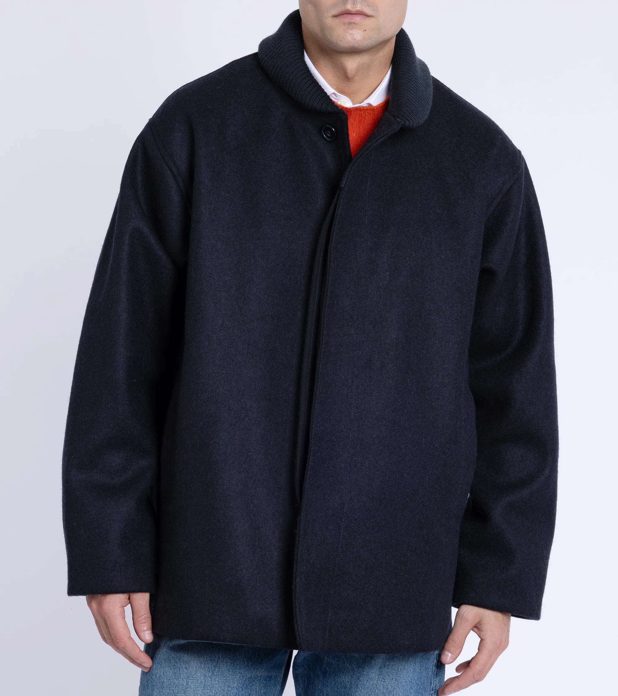 Arpenteur Atlas Wool Jacket: Midnight