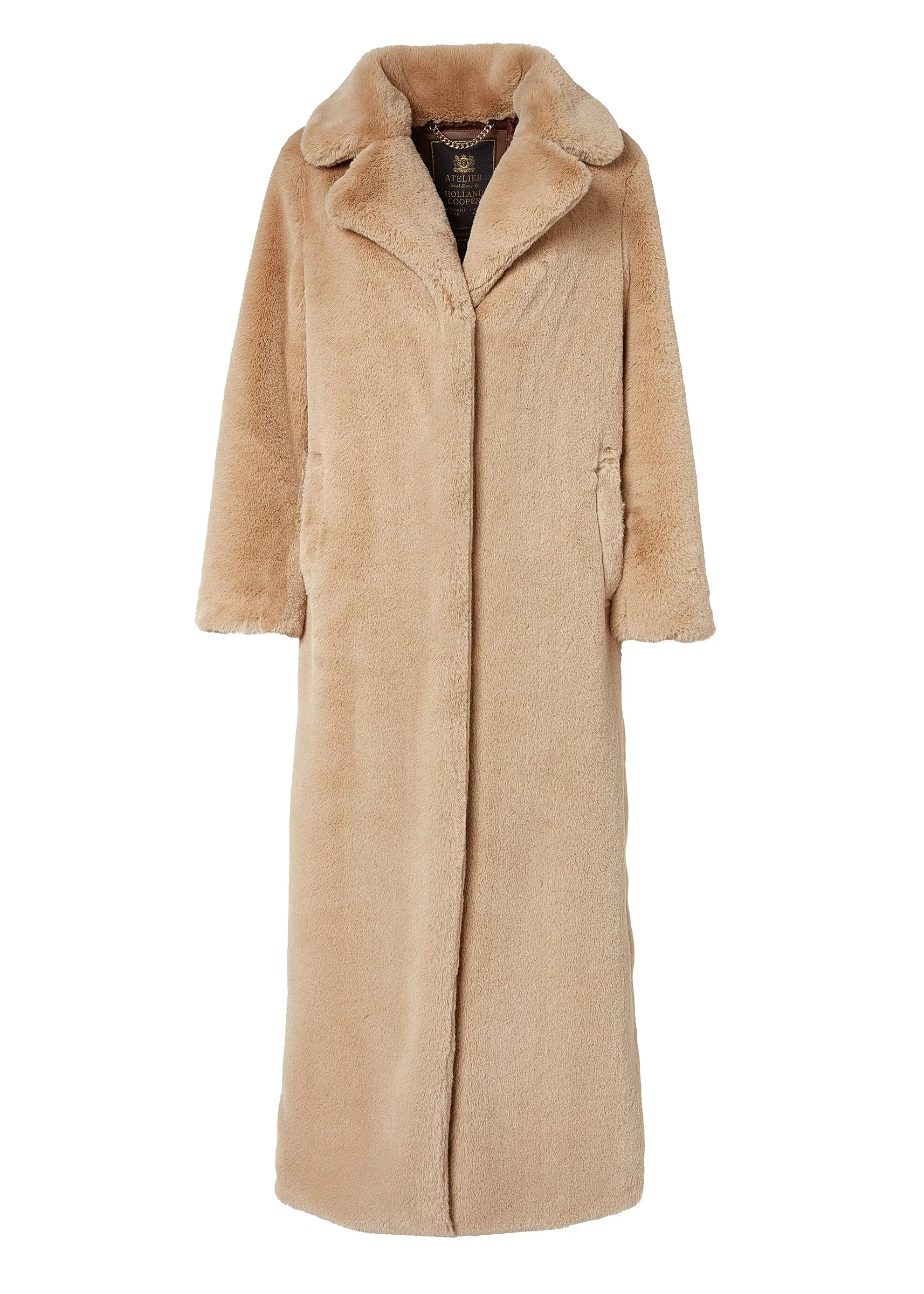 Asygarth Faux Fur Coat (Natural)