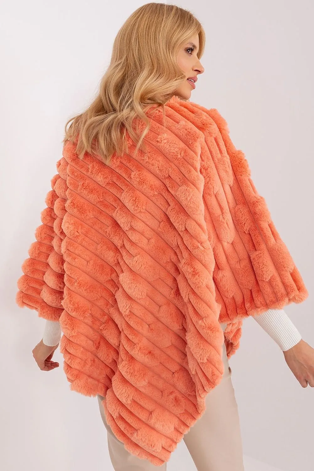 AT Cozy Textured Poncho