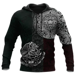 Aztec Mexican 3D All Over Print Hoodies, Aztec Hoodie Men And Women Hooey Aztec Hoodie Men'S