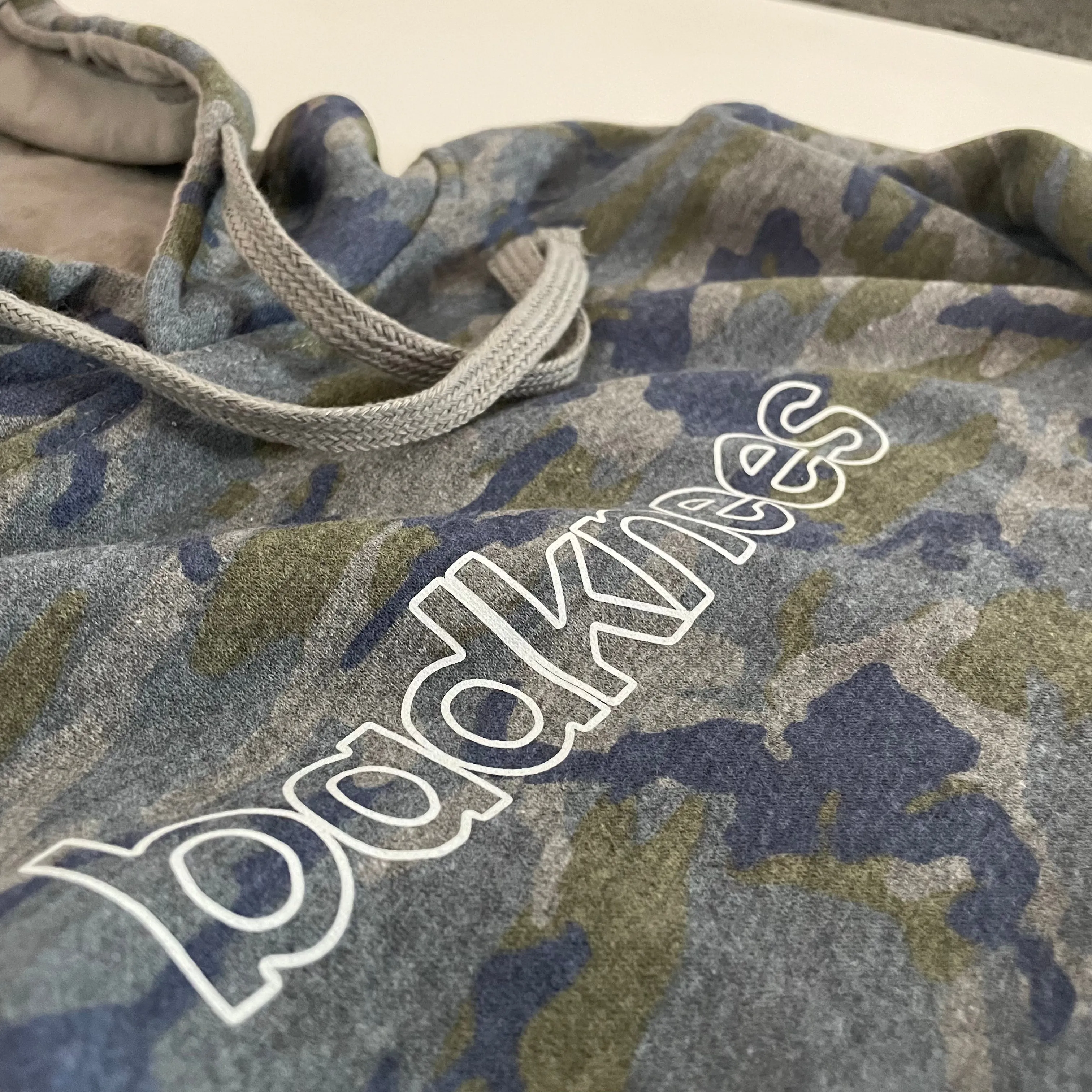 badknees Hoodie - Vintage Camo