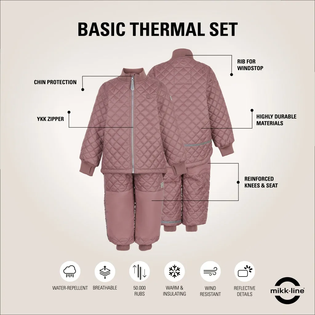 Basic Thermo Set - Burlwood