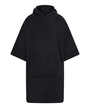 Black - Adults poncho