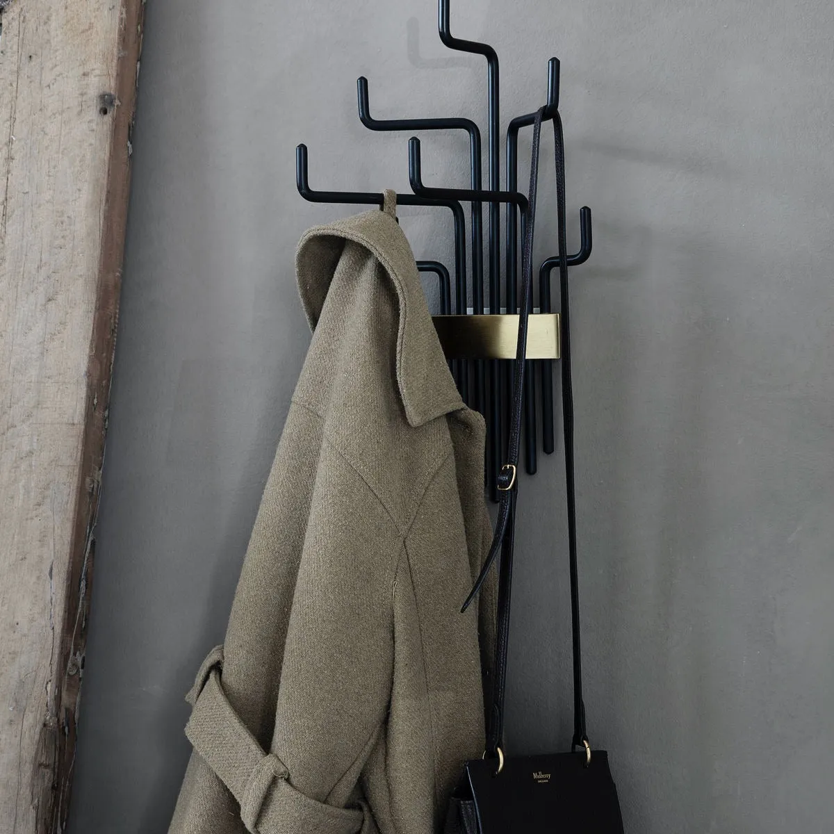 Black Pipes Coat Hook