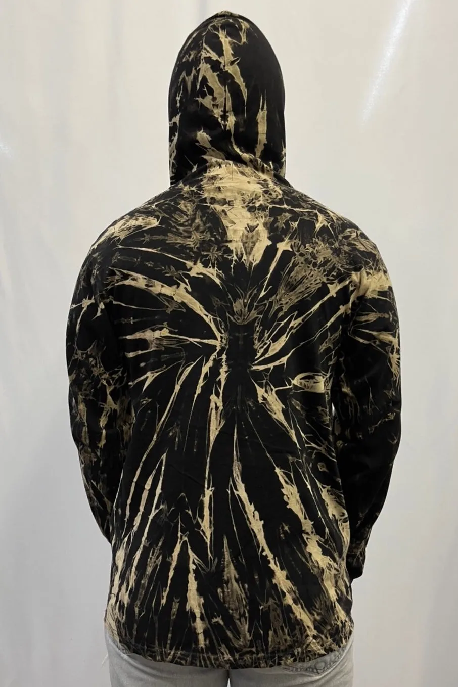 Black Tie Dye Hoodie