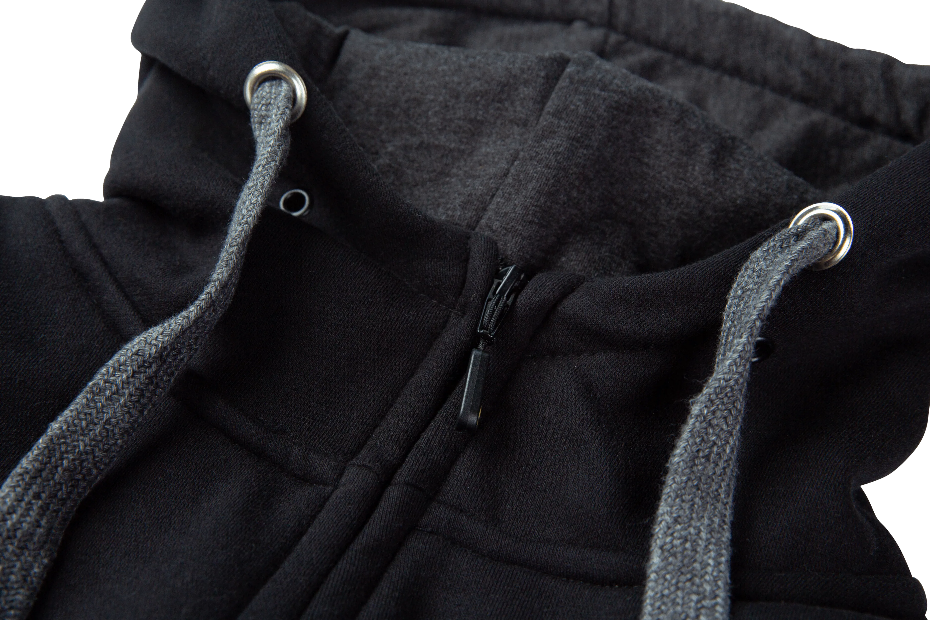 Black Zip Hoodie