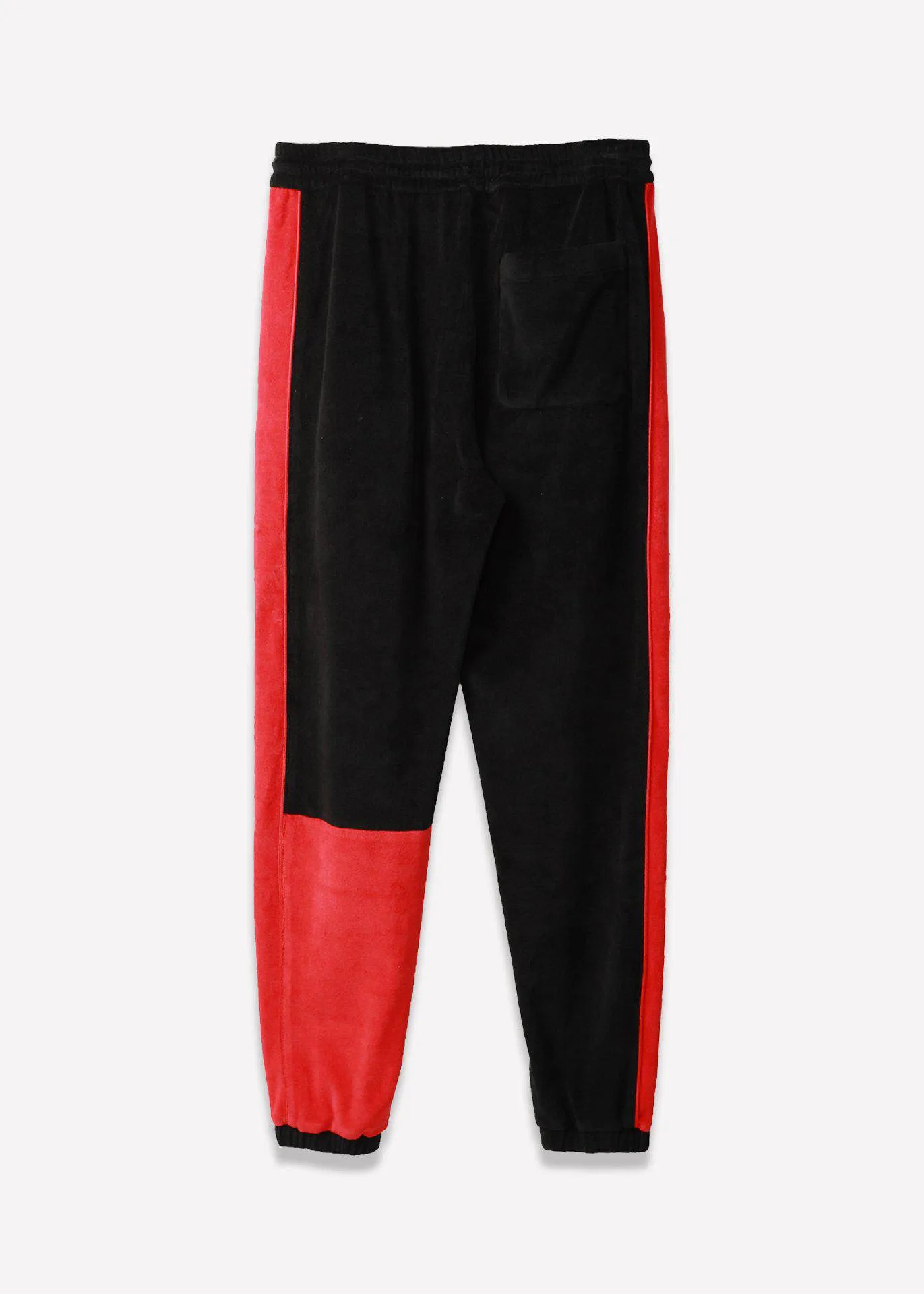 Blank State Men's Velour Team Pants in Black