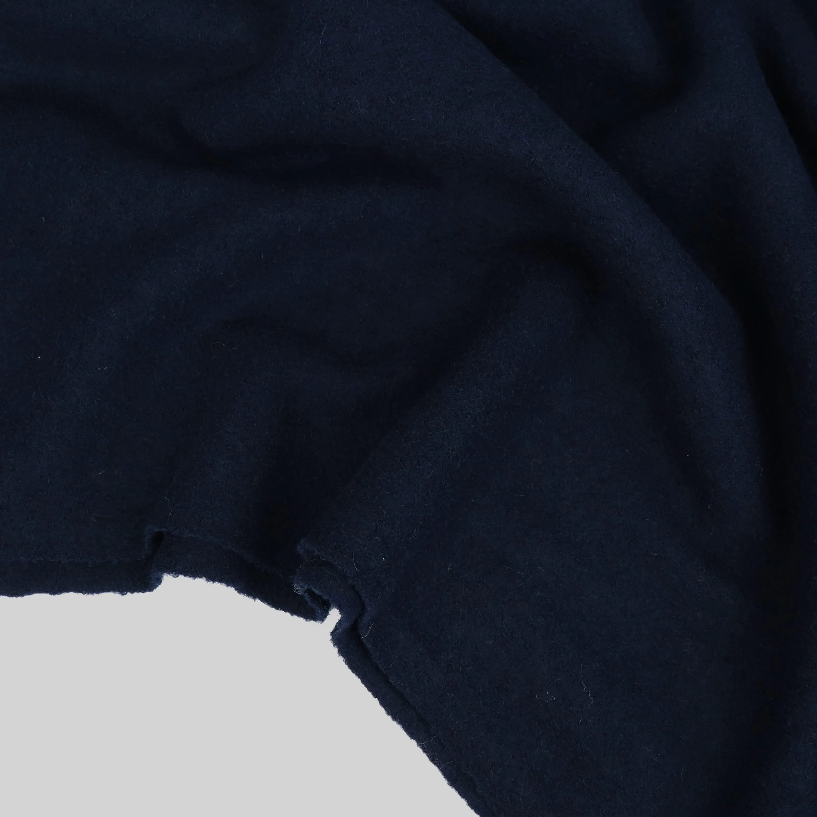 Boiled Wool Coating - Dark Navy Blue - SALE