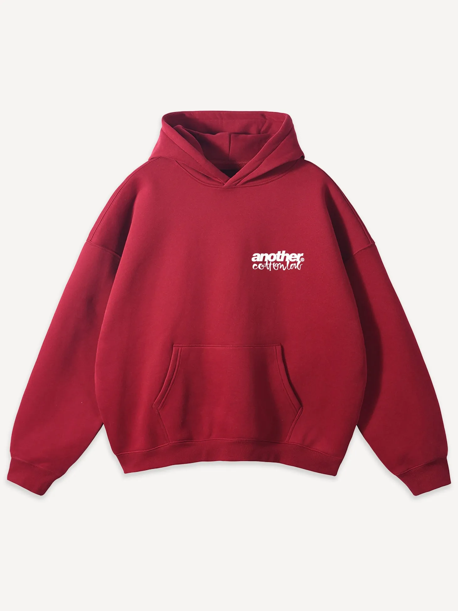 Bordeaux Nights Oversized Hoodie