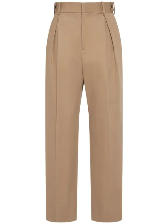 Bottega Veneta   Cotton twill tapered pants 