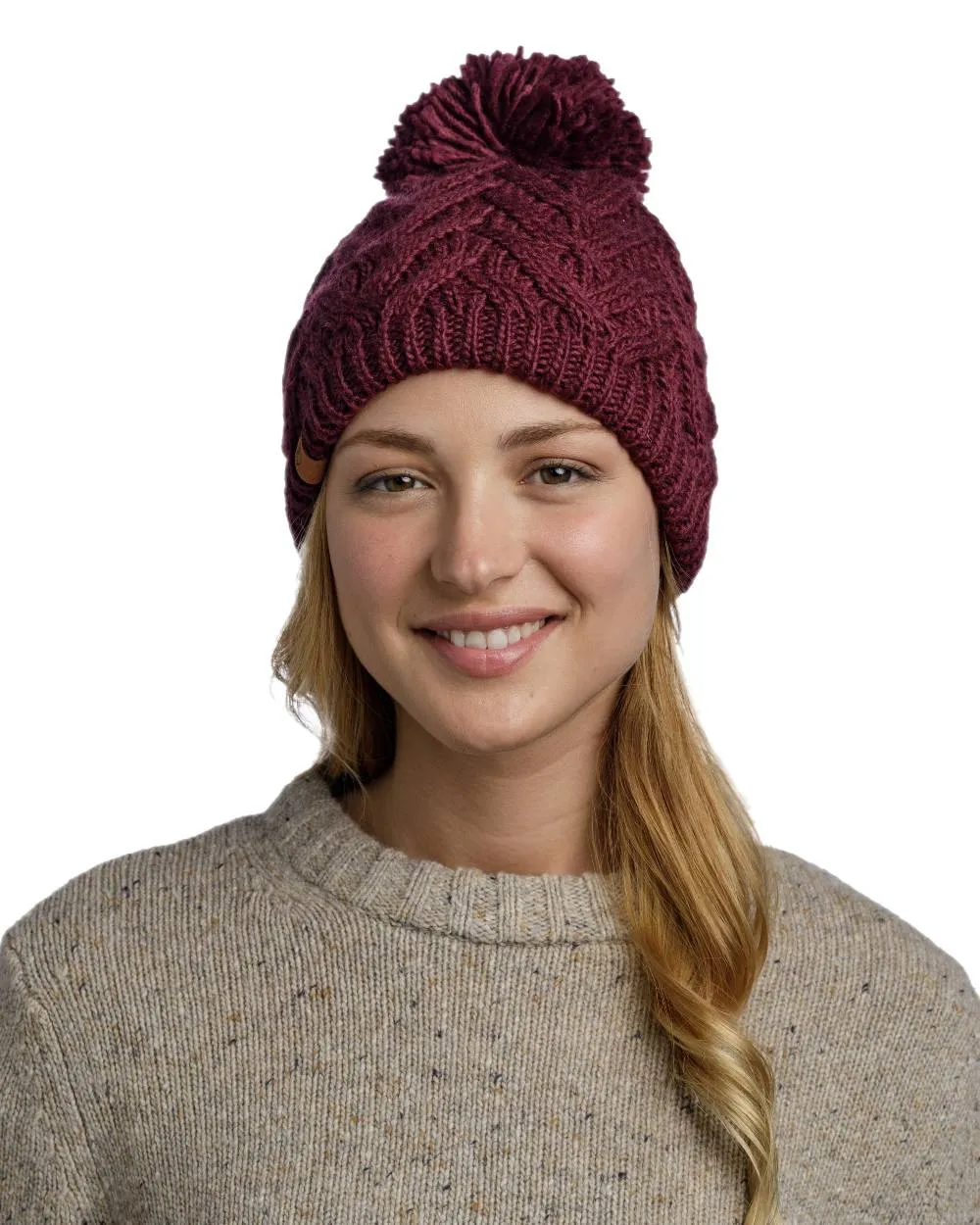 Buff Caryn Knitted Fleece Beanie