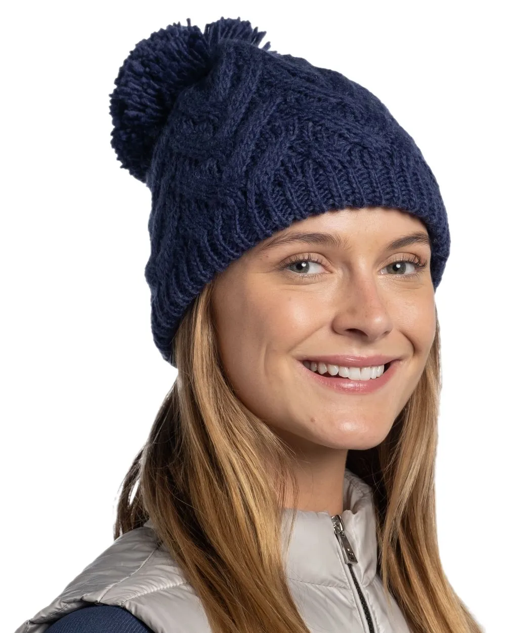 Buff Caryn Knitted Fleece Beanie