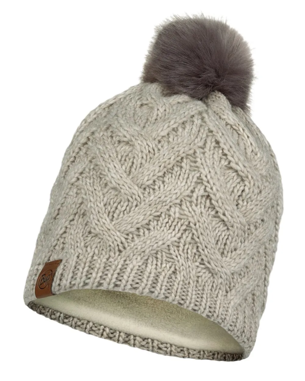 Buff Caryn Knitted Fleece Beanie