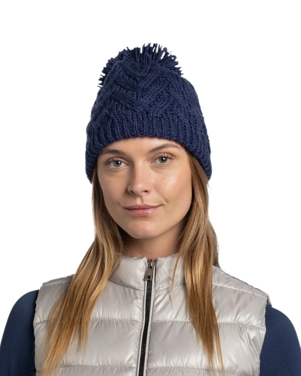 Buff Caryn Knitted Fleece Beanie