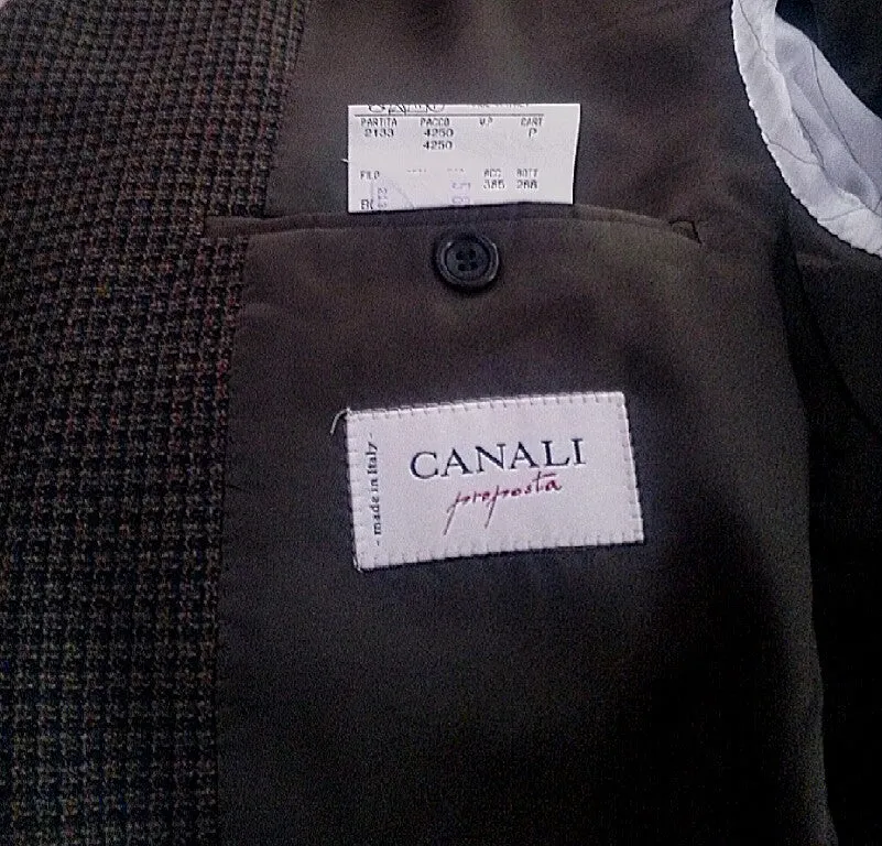 Canali Proposta Wool & Cashmere Patch Pocket Sport Coat- Size (58) 48R