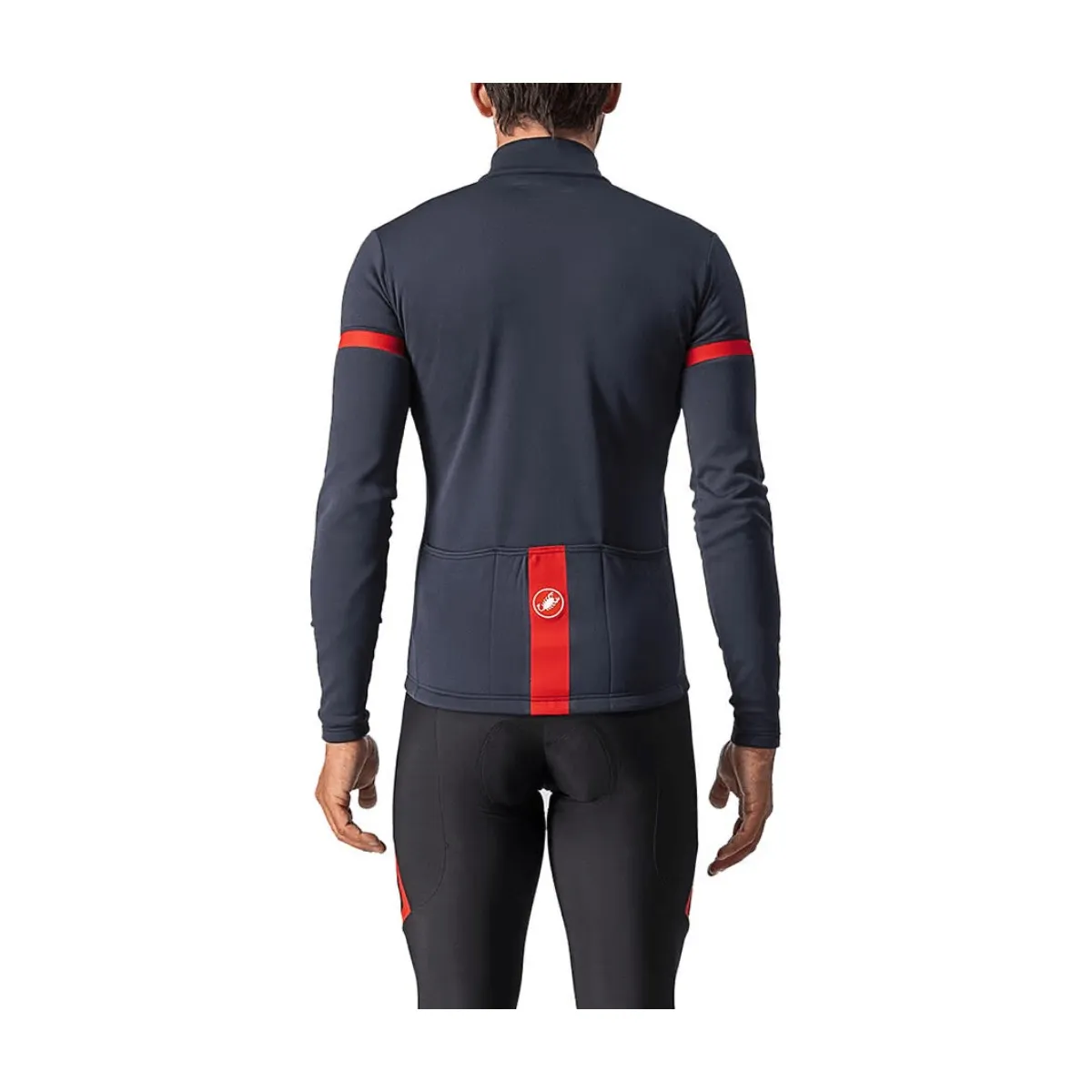 Castelli Fondo 2 FZ Long Sleeve Jersey Blue