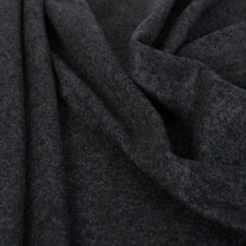 Charcoal Fleeced Wool 2439