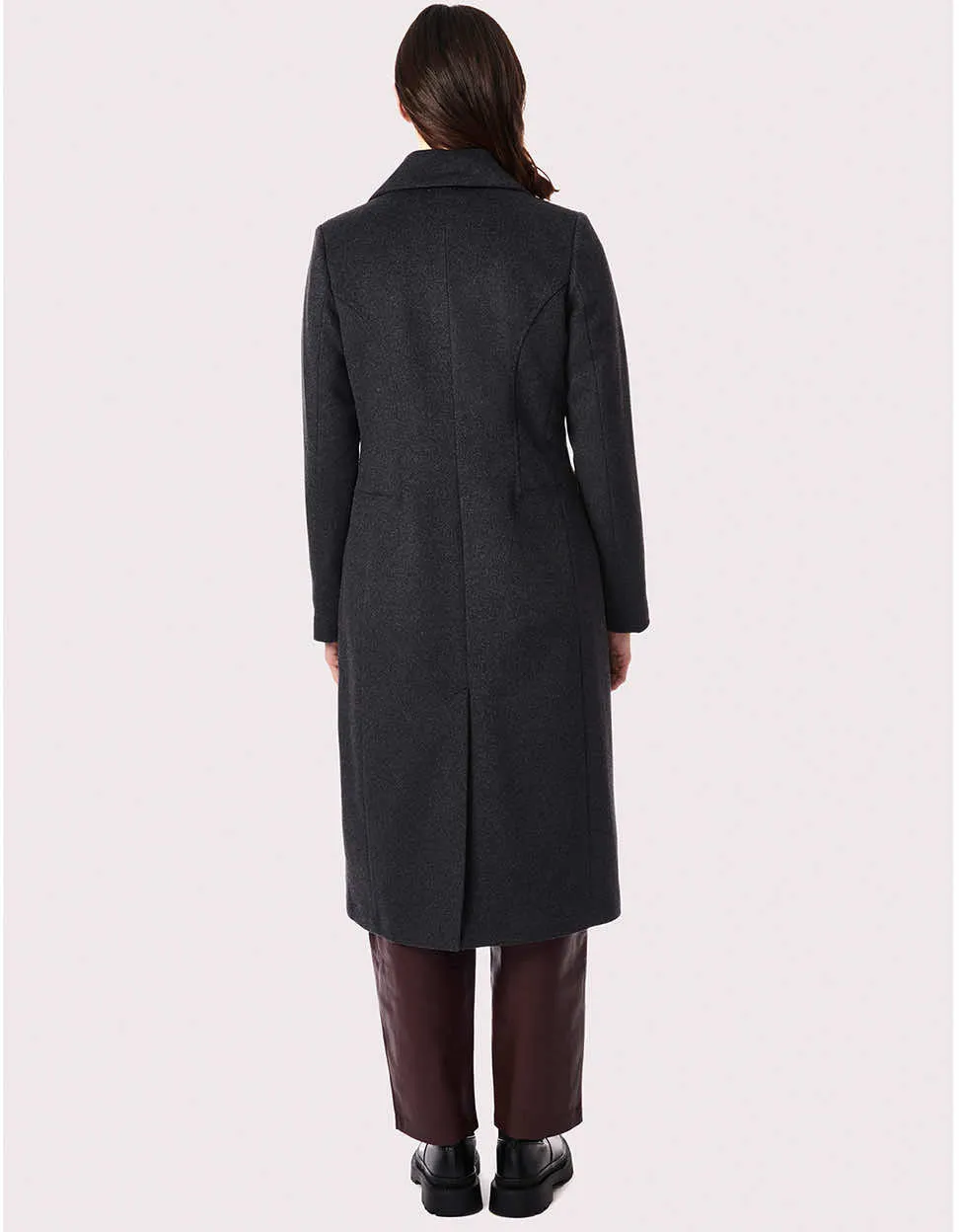 City Chic Long Wool Coat for Women