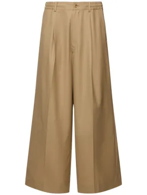 Comme des Garçons Homme   Wool wide leg pants 