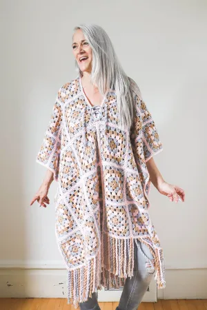 Crochet Kit - The Granny Squared Poncho