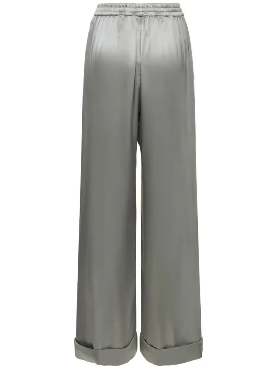 Dolce&amp;Gabbana   Silk satin stretch pajama pants 