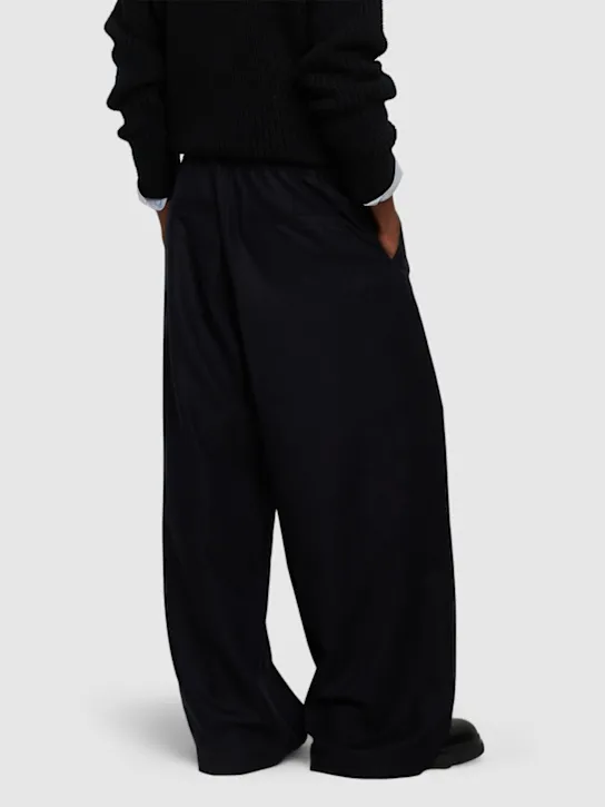 Dries Van Noten   Pilan wide leg wool pants 