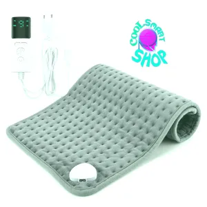 Electric Heating Pad Massager Therapy for Body Abdomen Back Pain Relief Winter Warmer Blanket Thermal Massage Mat