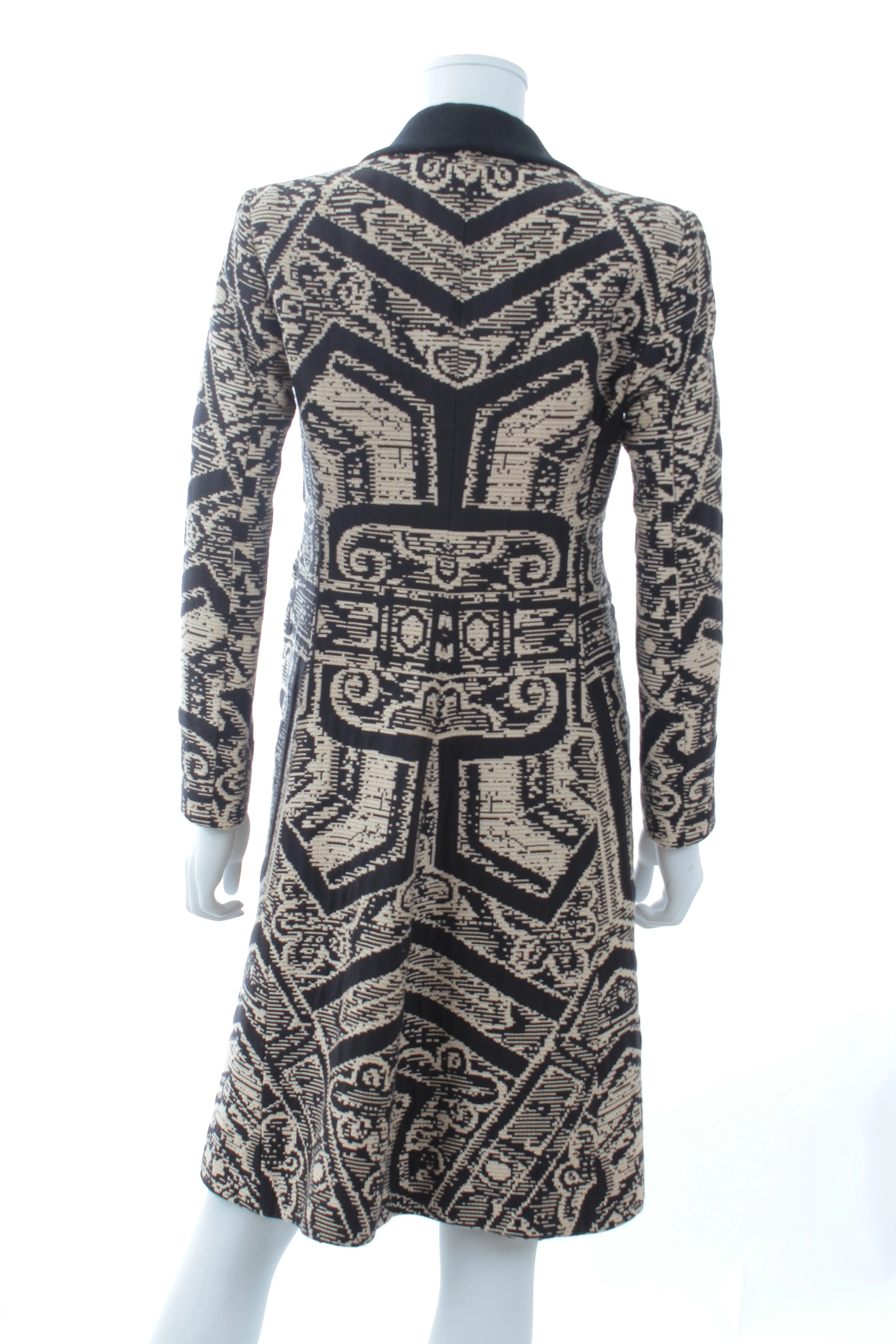 Etro Cotton-Blend Jacquard Coat