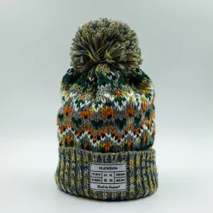 'Festive Forest' Bobble Beanie