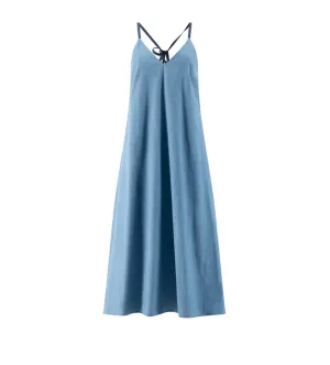 FP5185 Faded Denim Slip Dress