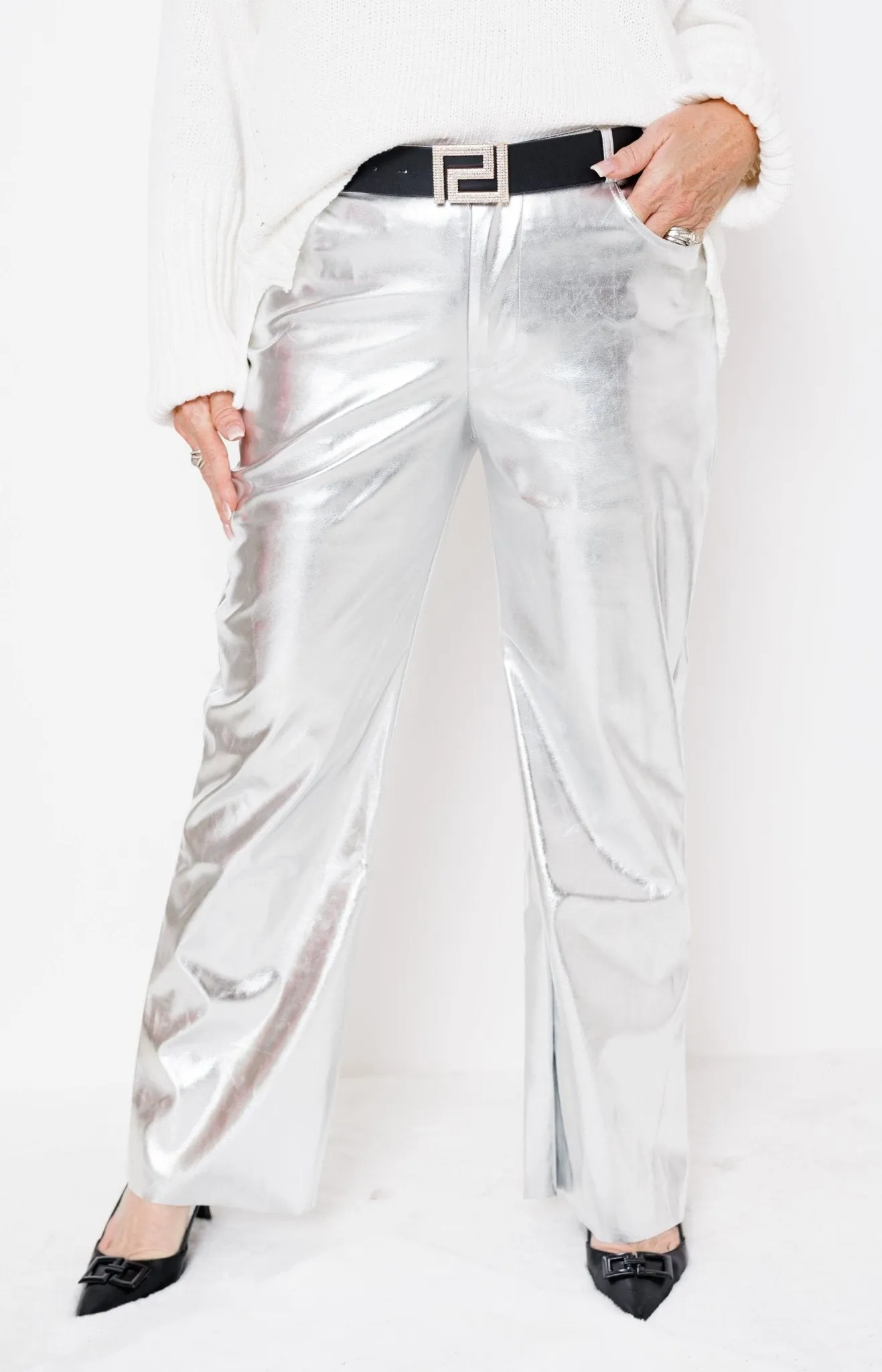 Frosty Flair Pants, SILVER