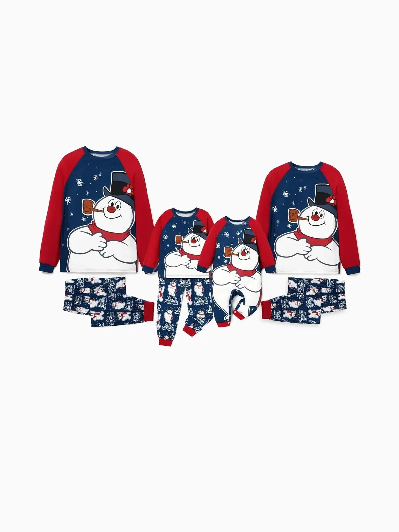 Frosty The Snowman Family Matching Pajamas Set