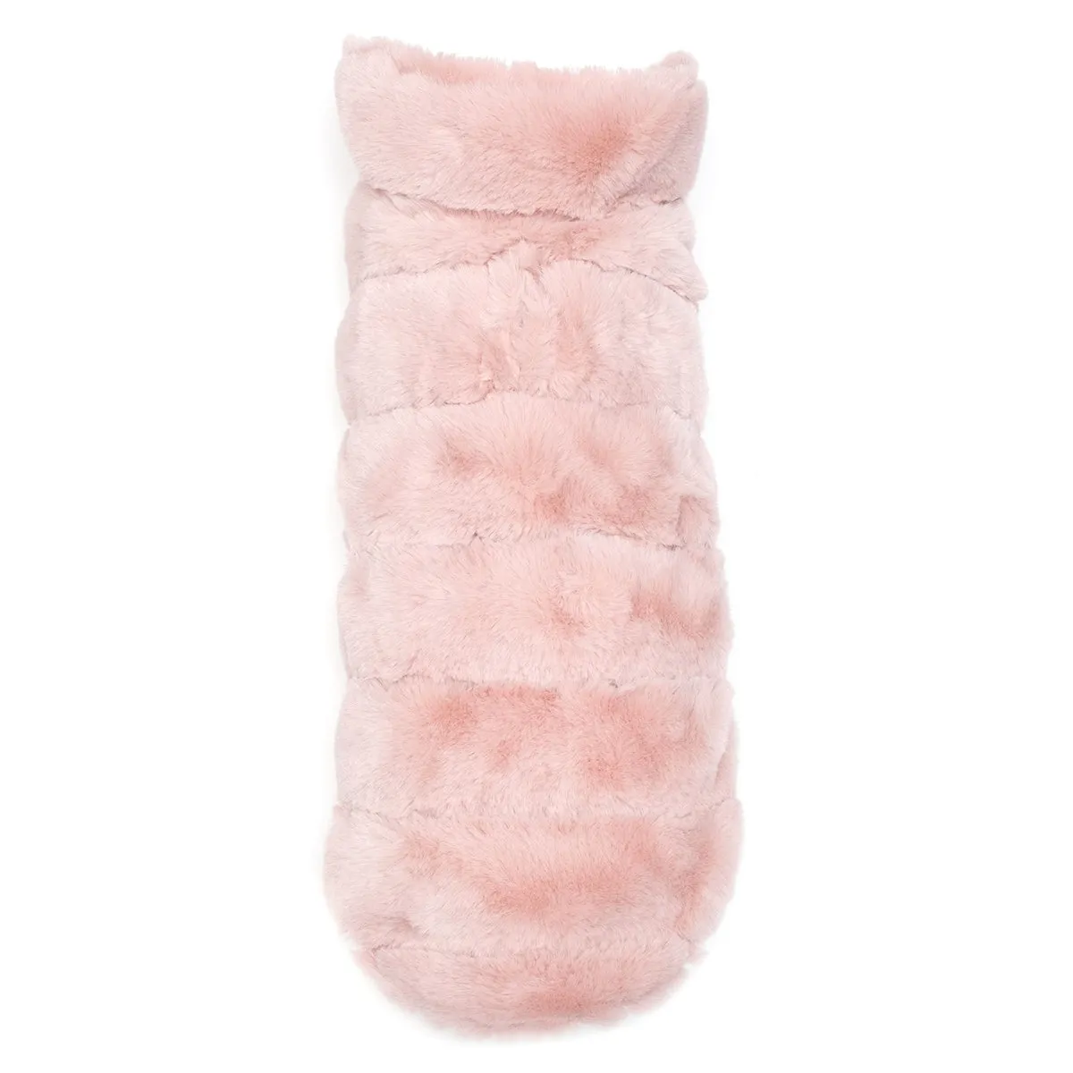 Fur Dog Coat Mauve