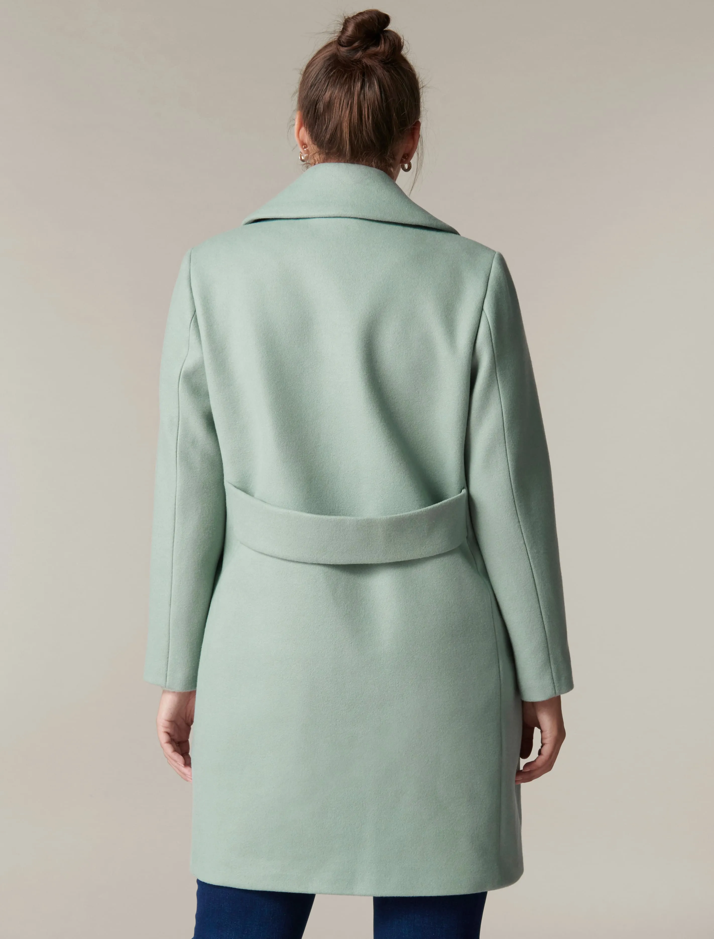 Georgie Curve Box Coat