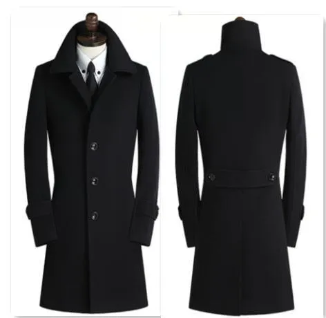 Harvey Wool Coat For Men