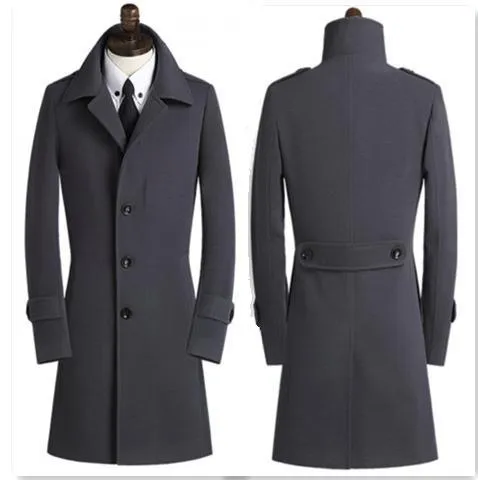 Harvey Wool Coat For Men