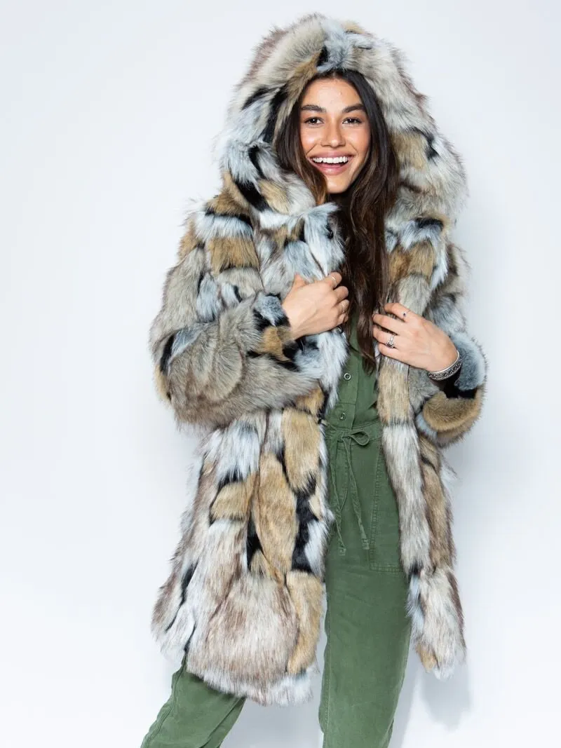 Hooded Women's Faux Fur Coat | Wolverine