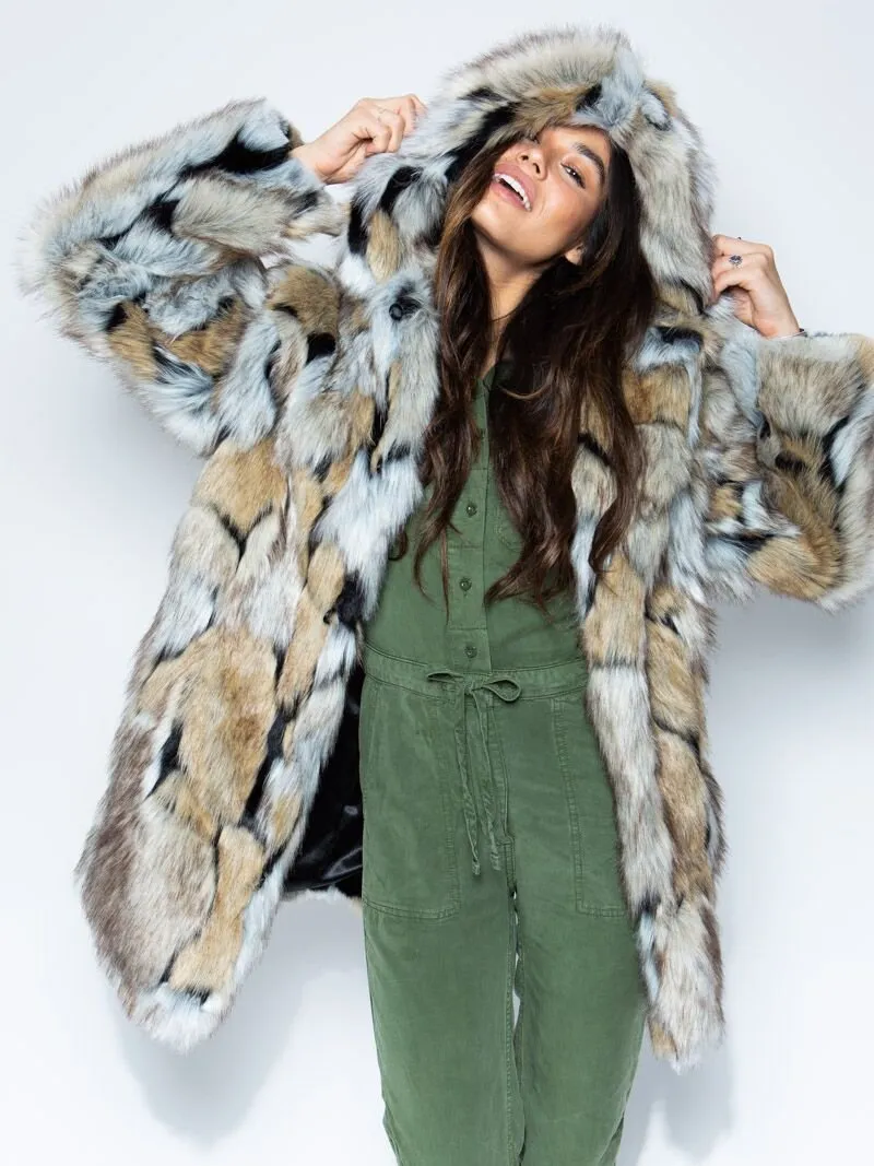 Hooded Women's Faux Fur Coat | Wolverine