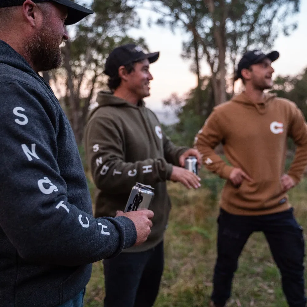 Hoodie Embroidered Shackle Black