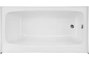 Hydro Systems REG6632ATA-WHI-LH Regan 66" x 32" Acrylic Tub w/Thermal Air System - Left Hand - White