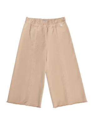 Il Gufo   Cotton gabardine wide pants 