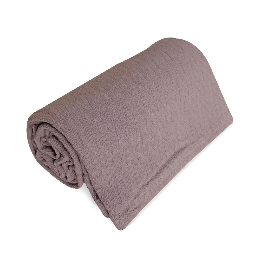 Jean Perry Thermal Blanket - 100% Cotton