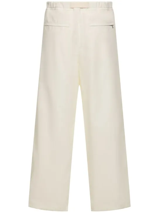 Jil Sander   Relaxed fit cotton pants 